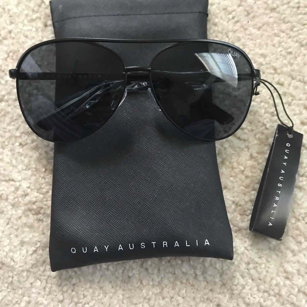 Quay Aviator Sunglasses